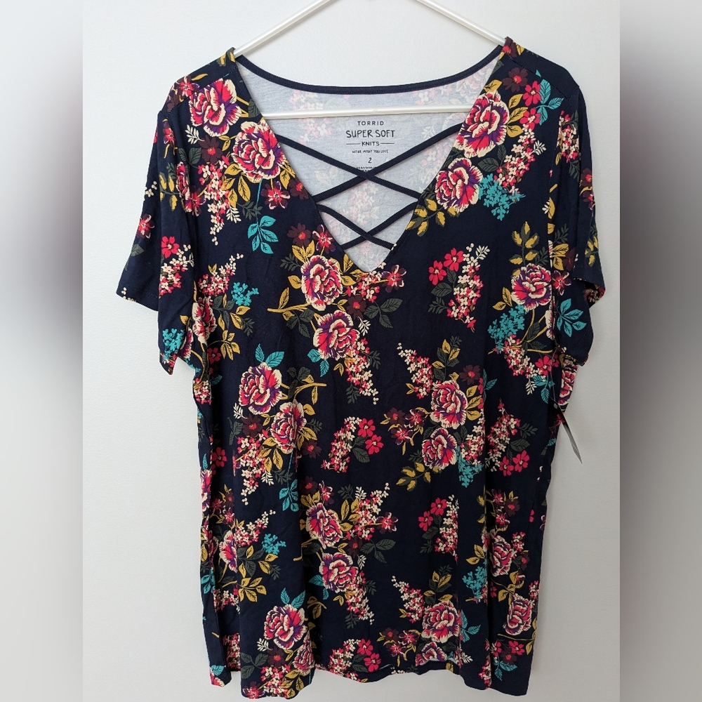 Torrid NWT Soft Strappy Tee